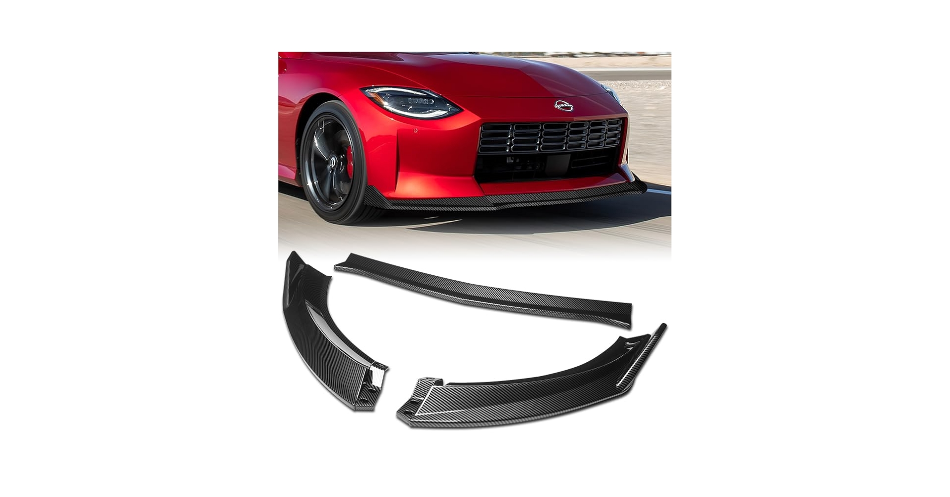 Amazon.com: HK5 3pcs Front Bumper Lip Spoiler Body Kit